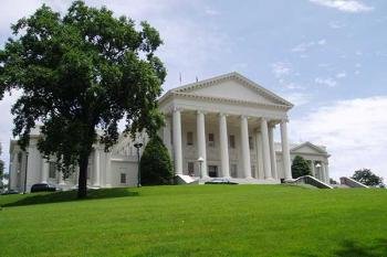 Virginia state capital house